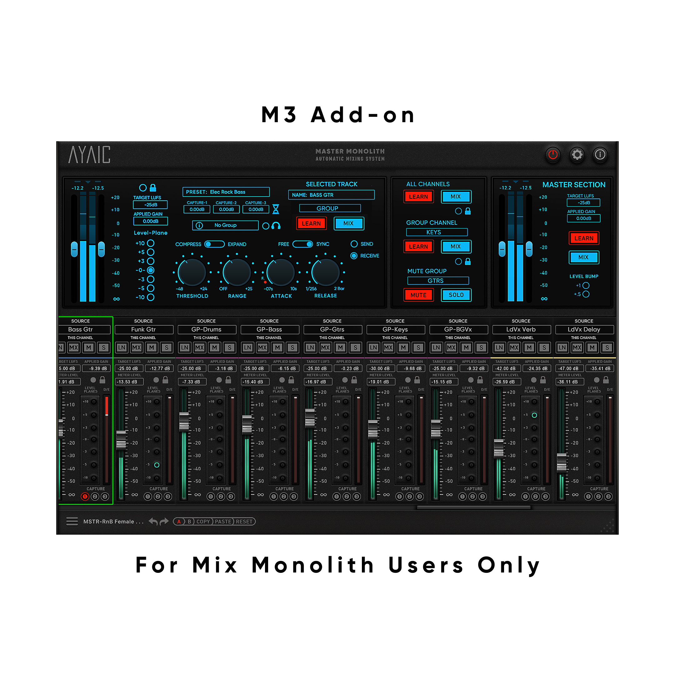 M3 Add-on (For Mix Monolith Users)